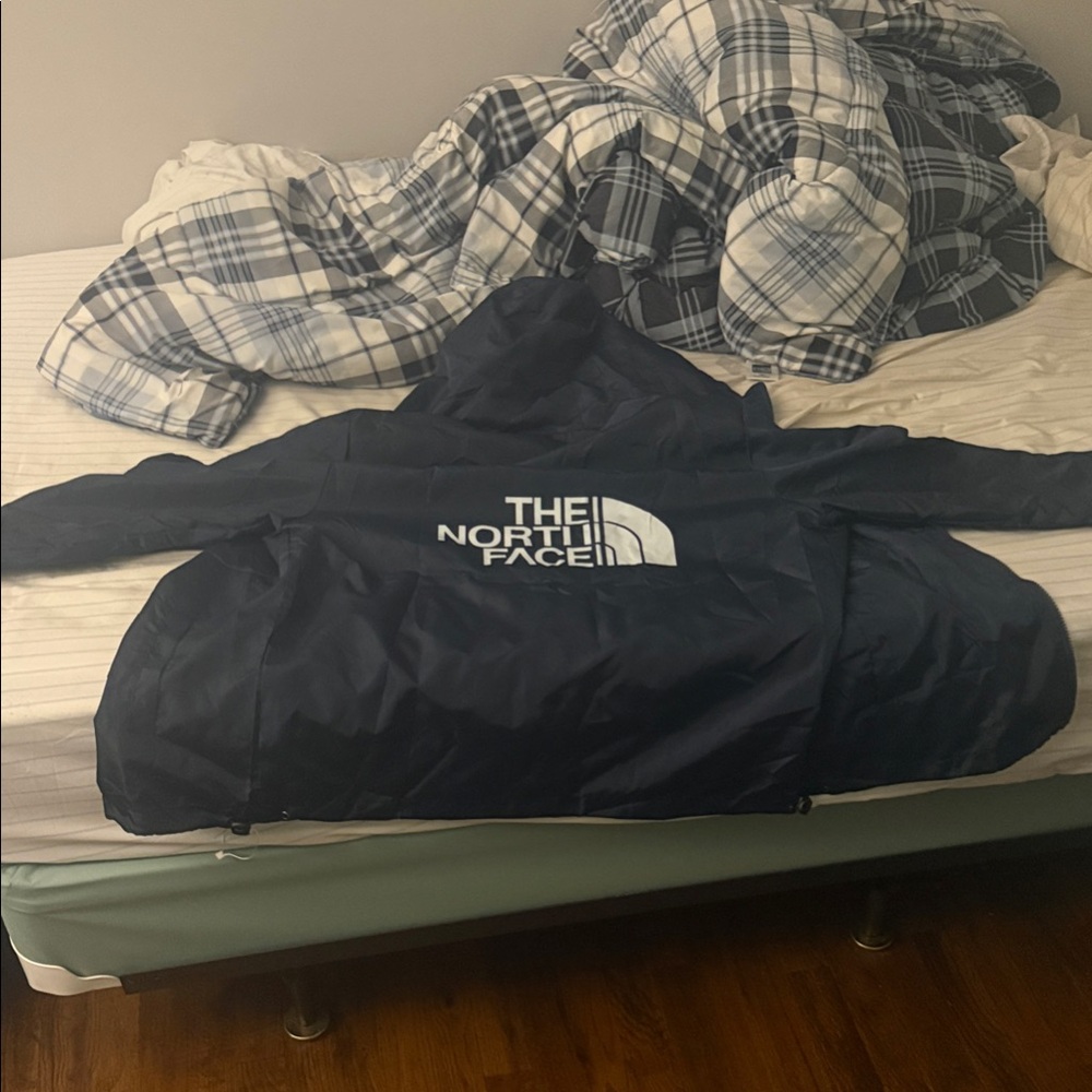 The North Face Navy Blue Hooded Jacket